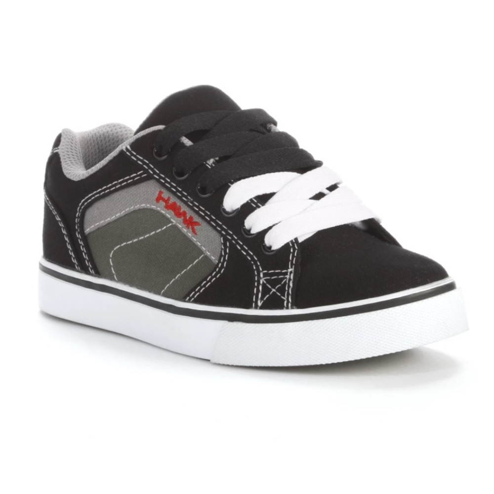 Tony Hawk Kids Black and Gray Sneakers 4